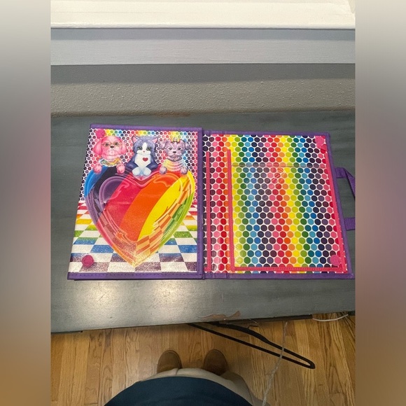 LISA FRANK Tikanni Trifold Out Storage Case - Picture 4 of 5